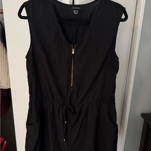 Black Sleeveless Women's jumpsuit